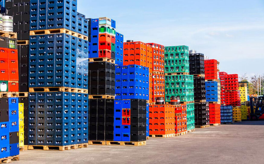 The features of collapsible pallet containers